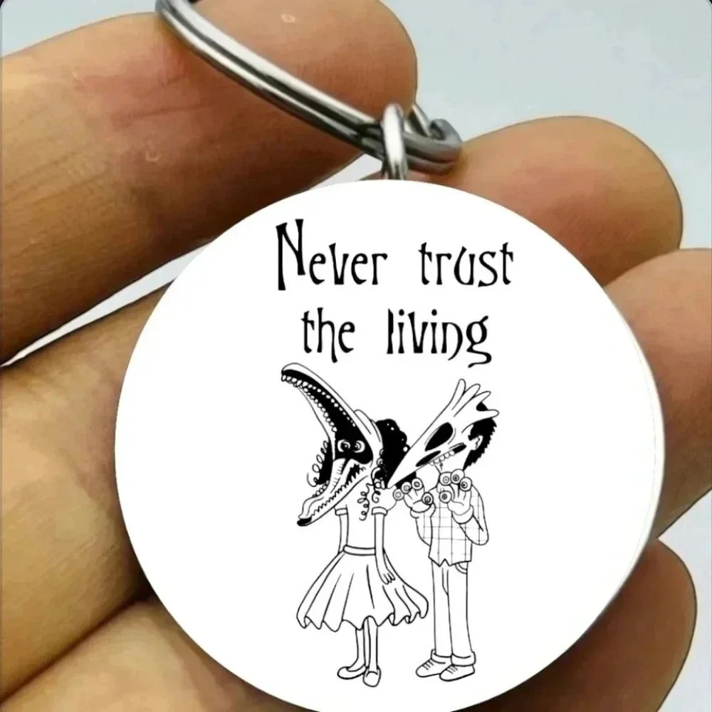 Beetlejuice Hot Horror Keychain